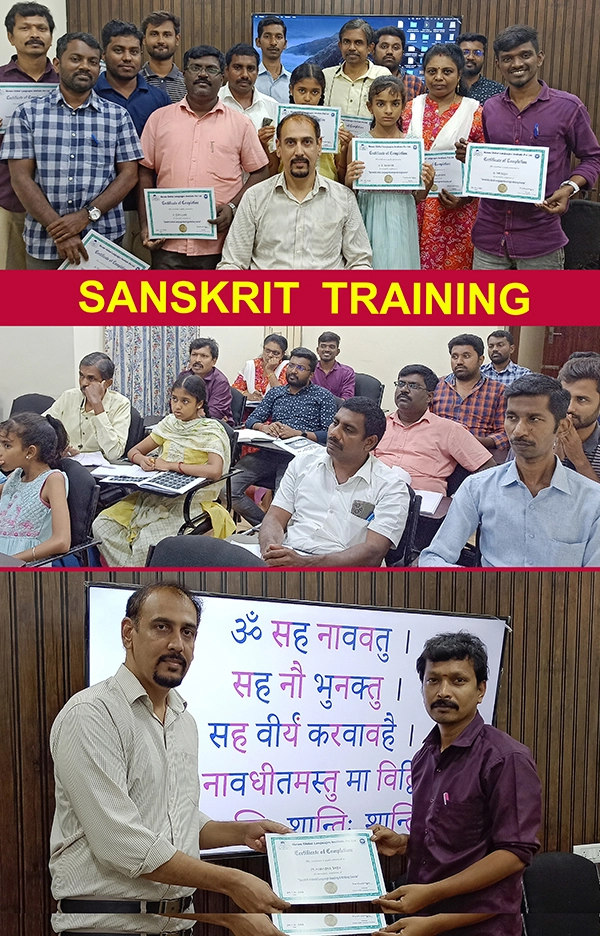 Students using recorded training sessions